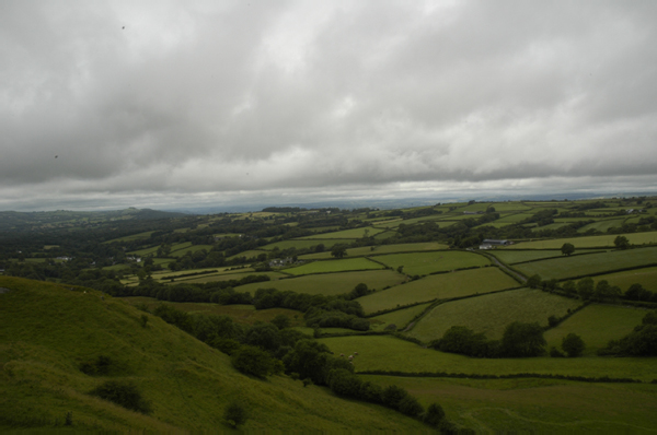 Wales 087 Carreg Cennen Castle near LLandeilo