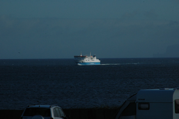 Calais_to_Scrabster 0377 Scrabster Thurso awaiting the ferry for the Faroe Islands